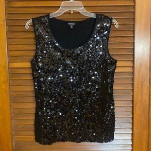 NEW Sparkly Black Tank